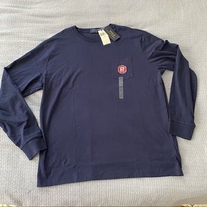 Polo Ralph Lauren Long Sleeve T-Shirt Blue XL NEW